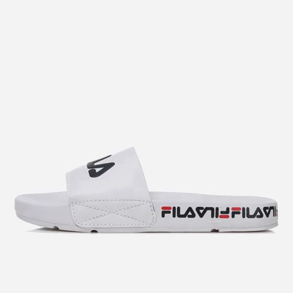 Fila Drifter Tapey Tape Kd Boy's Sandals - White,NZ 951-5371